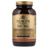 Solgar Niacin (Vitamin B3) 500 mg