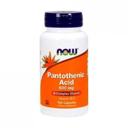 NOW Pantothenic Acid 500 mg