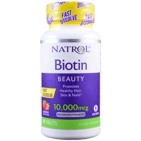 Natrol Biotin 10000 mcg Fast Dissolve