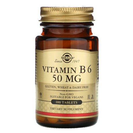 Solgar Vitamin B6 50 mg