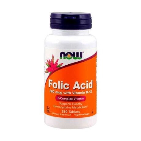 NOW Folic Acid 800mcg