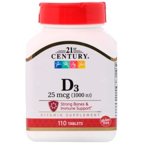 21st Century Vitamin D3 1000 IU