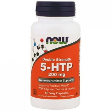 NOW 5-HTP 200 mg Double Strength