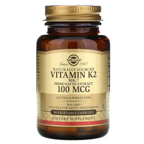 Solgar Vitamin K-2 MK-7 100 mcg