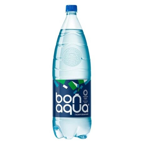 Bon Aqua Вода газированная 1 л