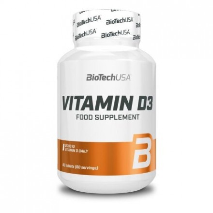 BioTech USA Vitamin D3 2000 IU