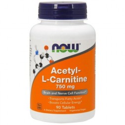 NOW Acetyl L-Carnitine 750 mg