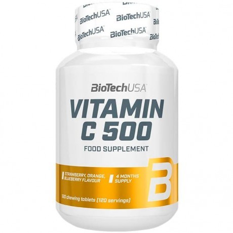 BioTech USA Vitamin C 500 mg Chewing