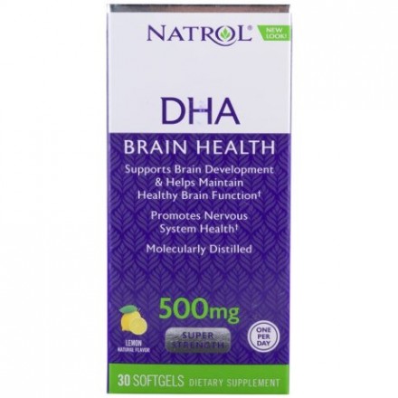 Natrol DHA 500 mg