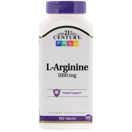 21st Century L-Arginine 1000 mg