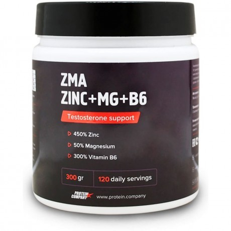 Protein Company ZMA Zinc + Mg + B6 Powder