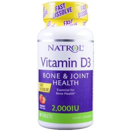 Natrol Vitamin D3 2000 UI Fast Dissolve
