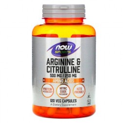 NOW Arginine &amp; Citruline