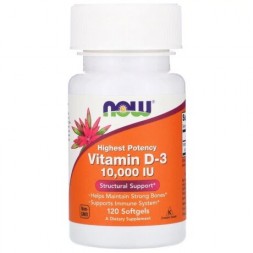 NOW Vitamin D3 10000 IU