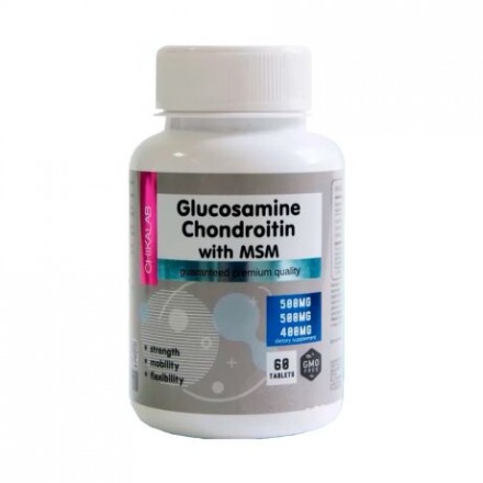 Chikalab Glucosamine Chondroitin with MSM