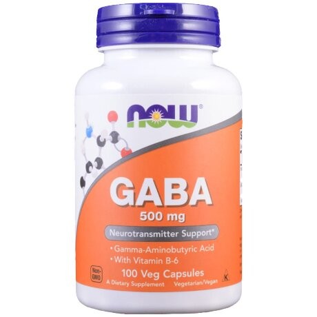 NOW GABA 500 mg + B-6