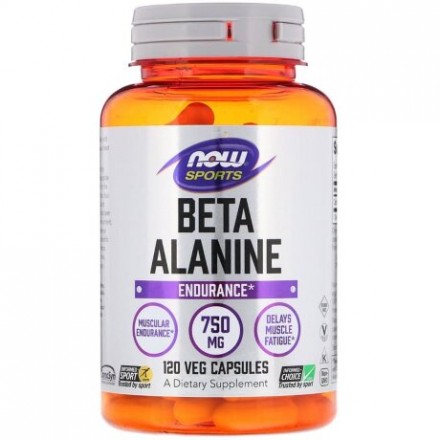 NOW Beta Alanine 750 mg