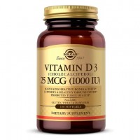Solgar Vitamin D3 1000 IU softgels