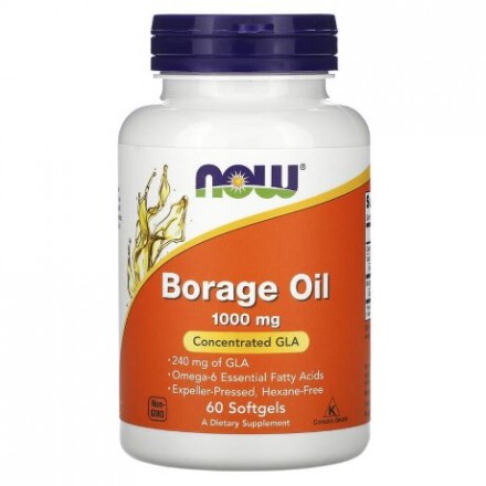 NOW Borage Oil 1000 mg