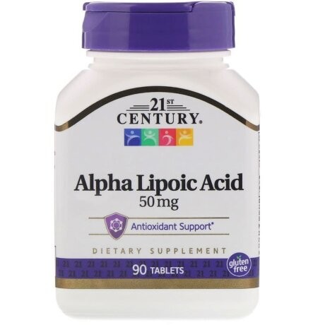 21st Century Alpha Lipoic Acid 50 mg