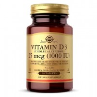 Solgar Vitamin D3 1000 IU tablets