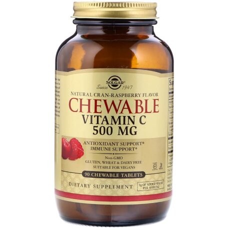 Solgar Vitamin C 500 mg Chewable