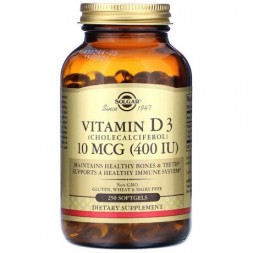Solgar Vitamin D3 400 IU
