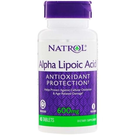Natrol Alpha Lipoic Acid 600 mg TR