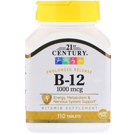 21st Century Vitamin B-12 1000 mcg