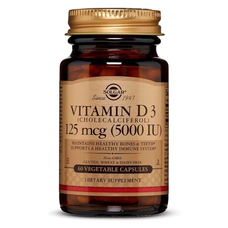 Solgar Vitamin D3 5000 IU veg caps