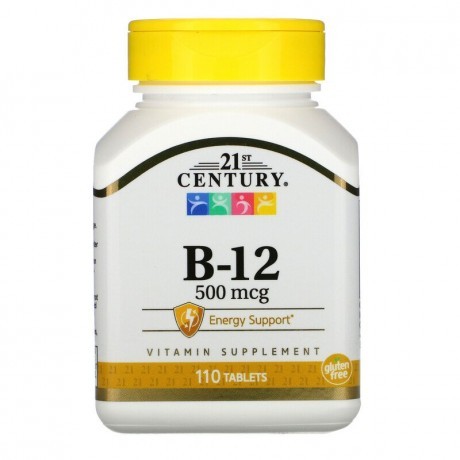 21st Century Vitamin B-12 500 mcg