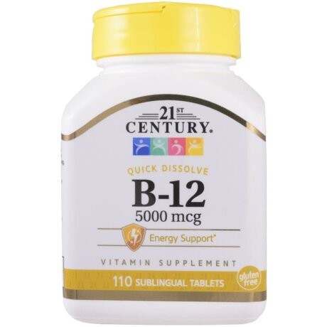 21st Century Vitamin B-12 5000 mcg