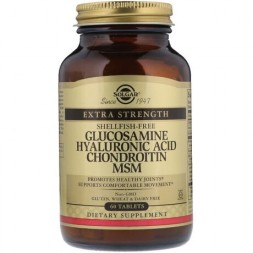 Solgar Glucosamine Hyaluronic Acid, Chondroitin, MSM