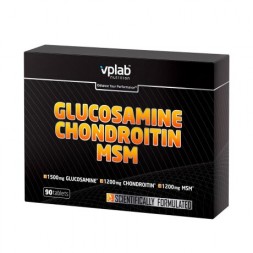 Vplab Glucosamine Chondroitin MSM Блистер