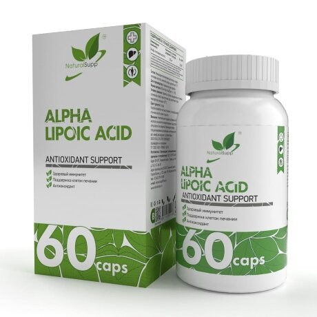 Альфа-липоевая кислотаNaturalSupp Alpha Lipoic Acid