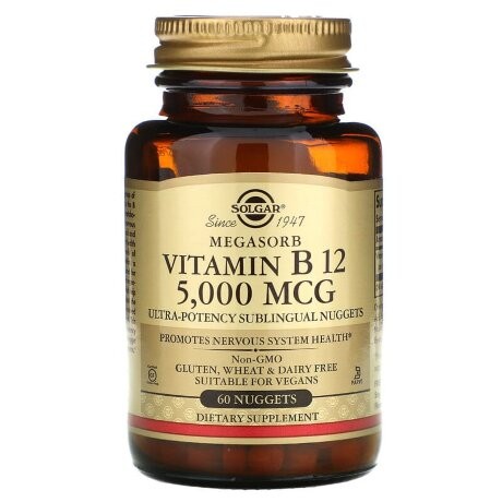 Solgar Vitamin B12 5000 mcg