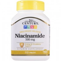 21st Century Niacinamide 500 mg