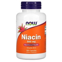 NOW Niacin 500 mg
