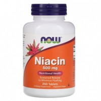 NOW Niacin 500 mg Sustained Release